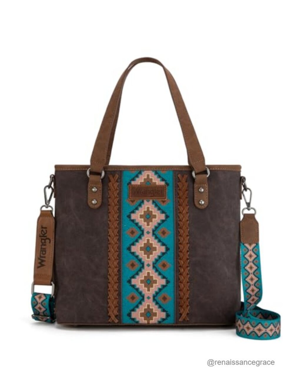 Wrangler Tote Bag for Women Western Purse Medium Crossbody Satchel Handbags